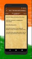 Constitution India Study Guide captura de pantalla 1