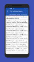 Federalist Papers Study Guide poster