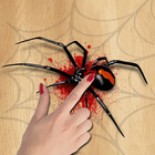 Spinnenzerstörer-Spiel Zeichen