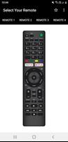 Poster Sony TV Remote