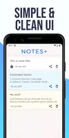 Notes+ plakat