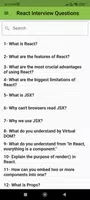 React Interview Question Affiche