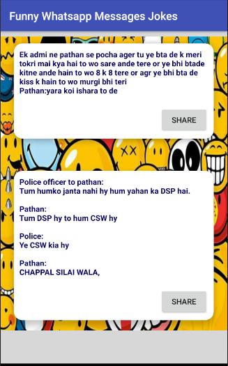 ดาวน์โหลด 5000 Funny Whatsapp Messages Jokes Hindi/English APK สำหรับ Android ดาวน์โหลด 5000 Funny Whatsapp Messages Jokes Hindi/English APK สำหรับ Android