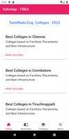 TNEA 2022 - TN engg colleges Affiche