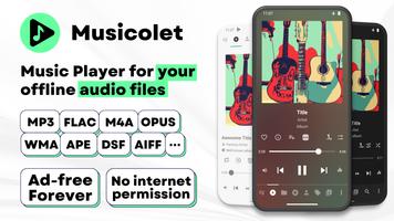 Musicolet الملصق