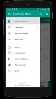 Myanmar Newspapers : Official スクリーンショット 1