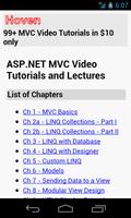 ASP.NET MVC Video Tutorials captura de pantalla 1