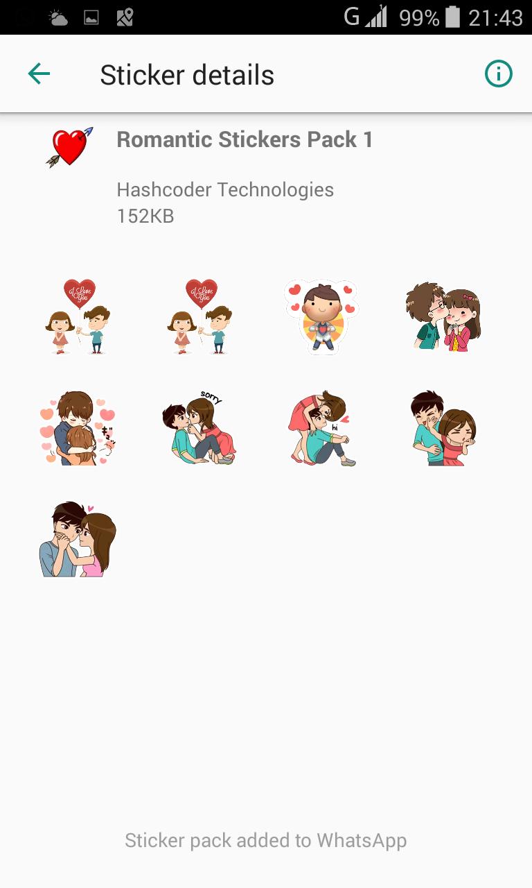 Romantic Stickers For Whatsapp For Android Apk Download