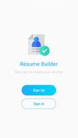 پوستر Resume Builder