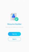 Resume Builder الملصق