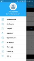 Resume Builder تصوير الشاشة 2
