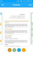 Resume Builder تصوير الشاشة 3