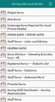 Nursing Jobs Saudi Arabia captura de pantalla 1
