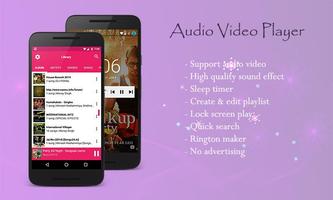 Audio Video Music Player [Free] Affiche
