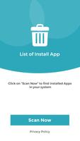 List All Apps & Easy Uninstaller Plakat