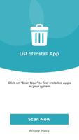List All Apps & Easy Uninstaller Affiche