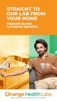 Orange Health Lab Test At Home Plakat