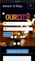 OurCity - Search Cafe , Hotel , Shop , Best Offer Plakat