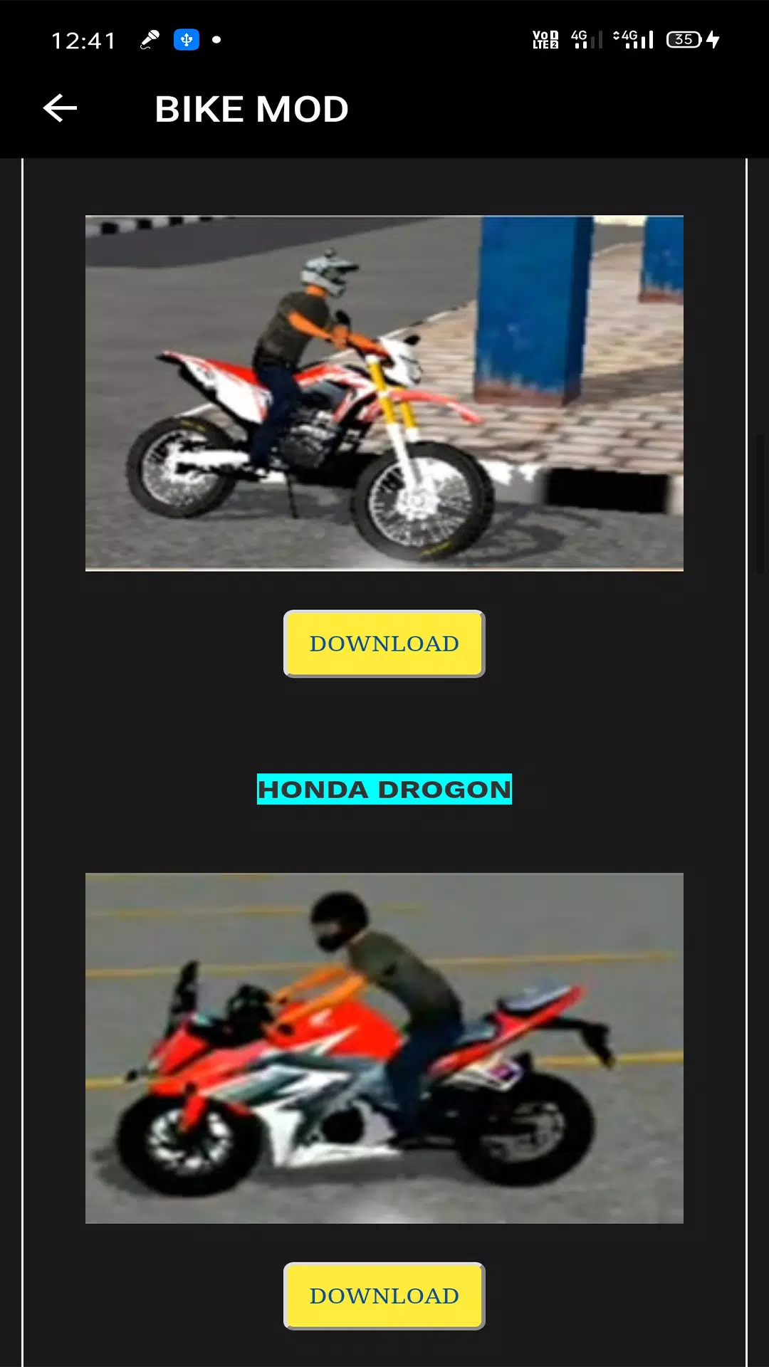 950 Duke Bike Mod For Bus Simulator Indonesia  Latest