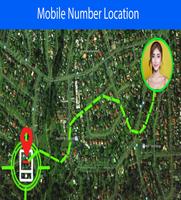 Mobile Location : Live Number Locator Affiche