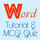 MS WORD Tutorial, Keyboards and MCQ Quiz ícone