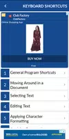 MS WORD Tutorial, Keyboards and MCQ Quiz ảnh chụp màn hình 2