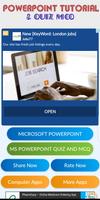 MS POWERPOINT TUTORIAL, SHORTCUT & QUIZ MCQ poster