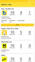 Bike Taxi - Price Comparison capture d'écran 3