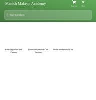 Poster Manish Makeup Academy