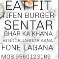 Eat fit tifen burgar sentar