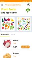 Fruits & Vegetables Demo App Affiche