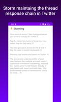 برنامه‌نما Storm It - Tweetstorm on Twitter عکس از صفحه