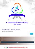 Krishna International School 포스터