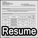 Easy Resume Maker for fresher & Experienced Format APK