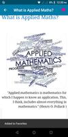 Applied Mathematics capture d'écran 1
