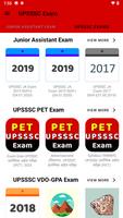 UPSSSC Exams : PET, JA, Steno Affiche