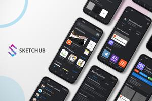 Sketchub الملصق