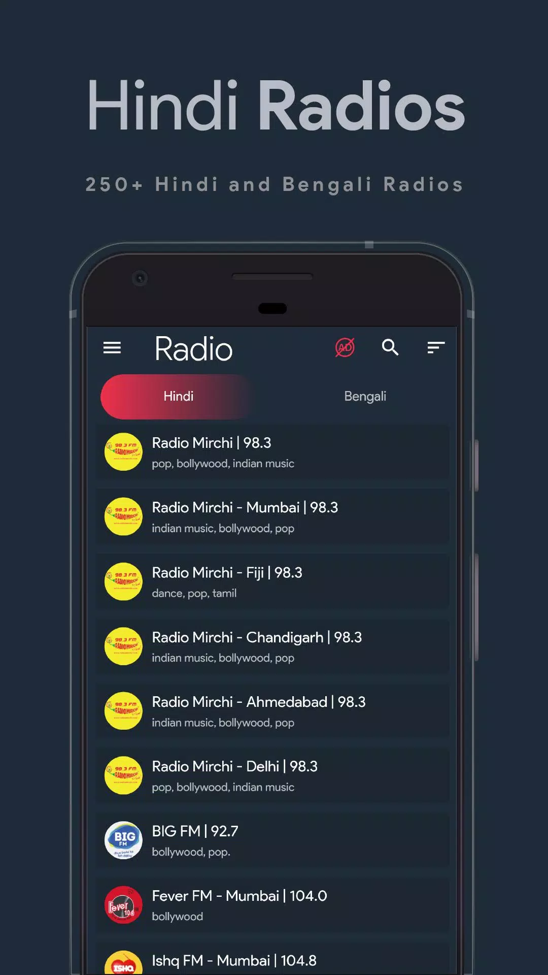 Escalera piel Complacer Bengali And Hindi Radio Online APK for Android Download