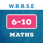 WBBSE Class VI to X Maths icône