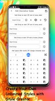 Chat Style,Stylish Text -Text Art,Fancy Text Maker capture d'écran 1
