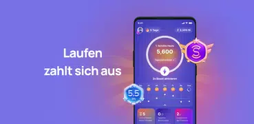 Sweatcoin Schrittzähler