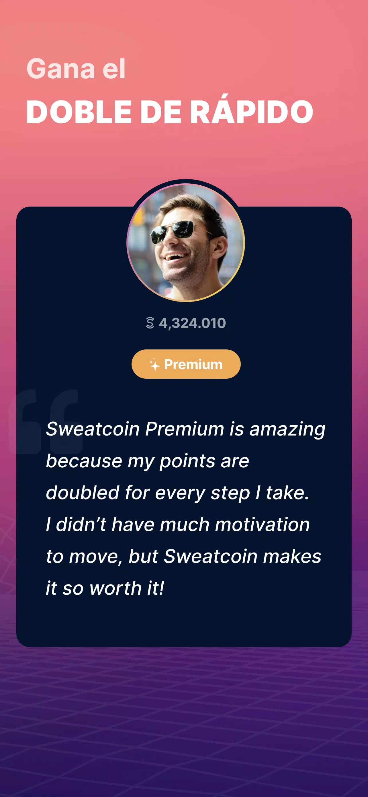 Podómetro de Sweatcoin for Android - APK Download