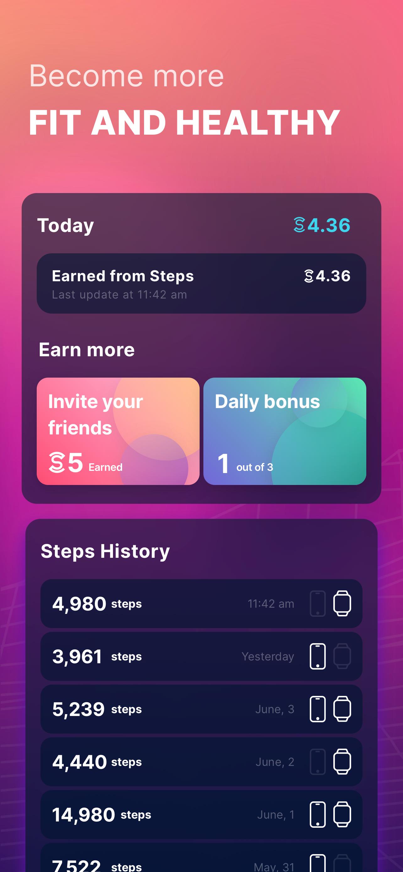 Download Sweatcoin Apk 80.1 for Android