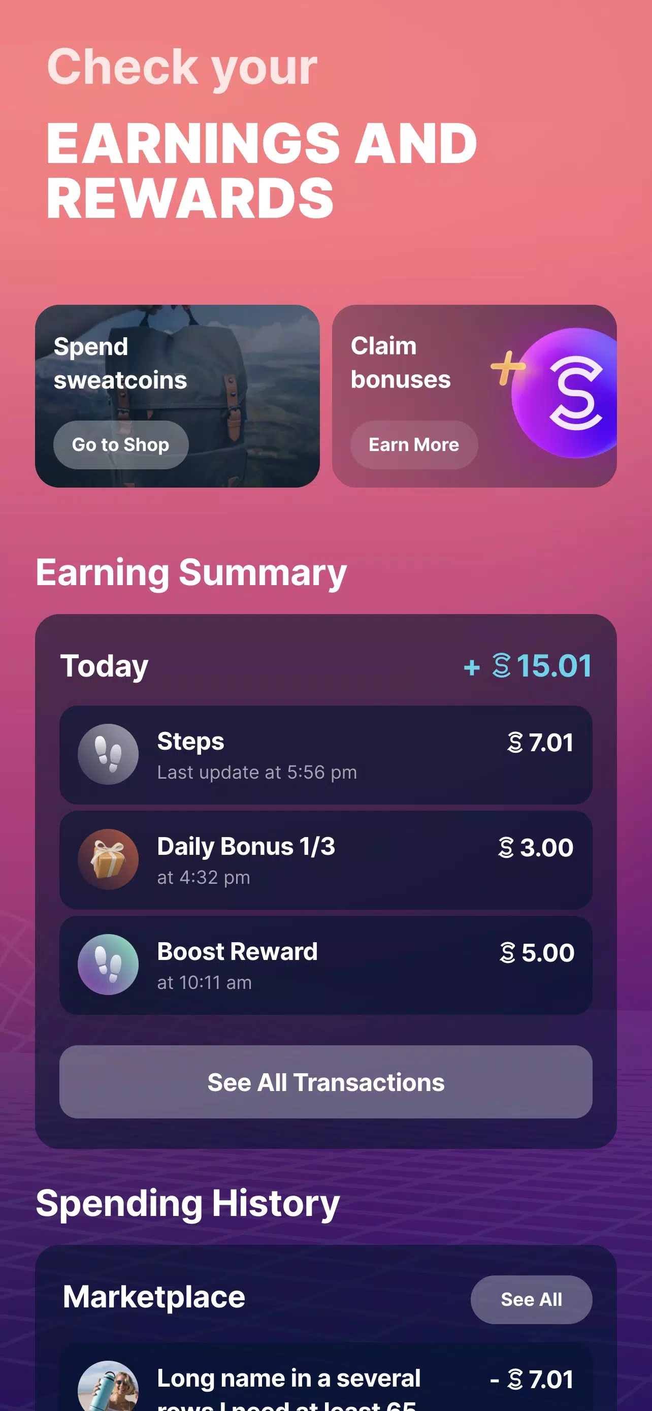 Sweatcoin para Android - Baixar APK