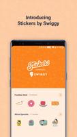 Swiggy Stickers Affiche