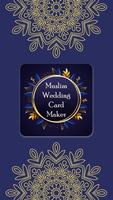 Muslim Wedding Card Maker Affiche