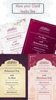 Muslim Wedding Card Maker 스크린샷 1