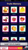 Fruits Memory plakat