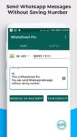 WhatsDirect Pro -Chat & Status Affiche