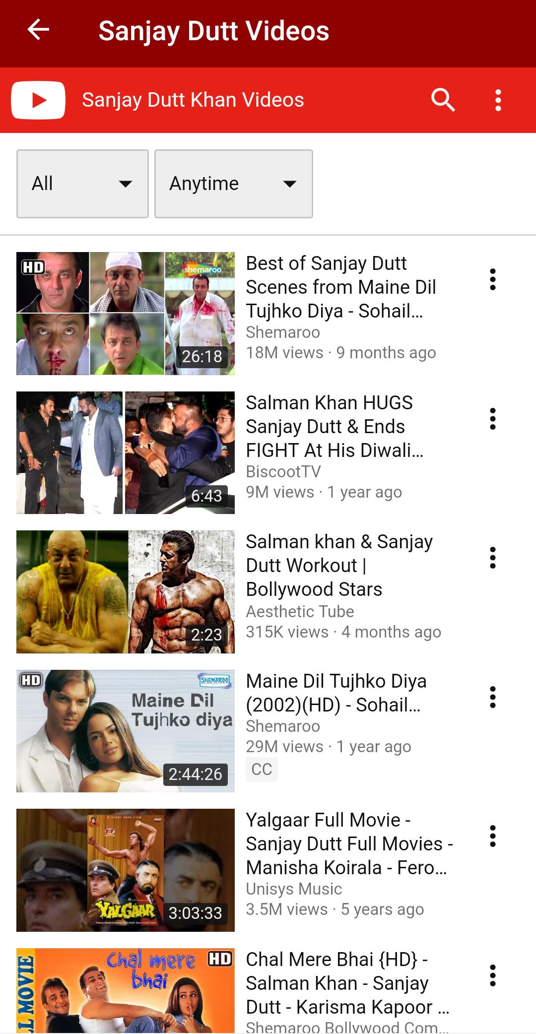 Sanjay Dutt Movies Songs Videos Comedy For Android Apk Download